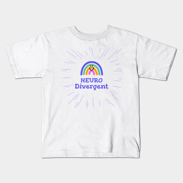 Neurodivergent Kids T-Shirt by ZB Designs